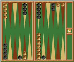 Backgammon Play it online
